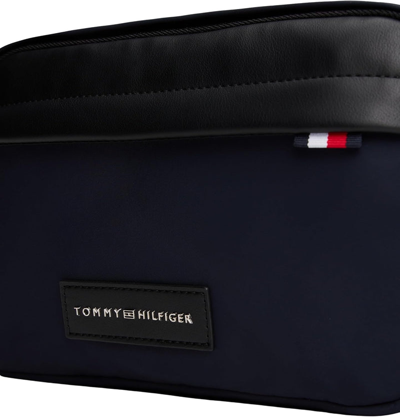 Men's TH Nylon WASHBAG AM0AM13746 Washbag, Blue (Space Blue), One Size