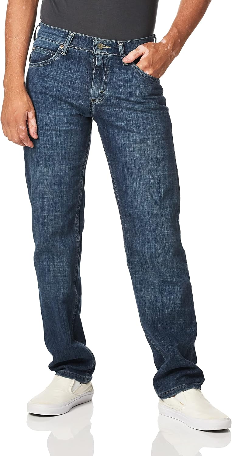 Mens Regular Fit Straight Leg Jean Jeans (pack of 1) - Lenox