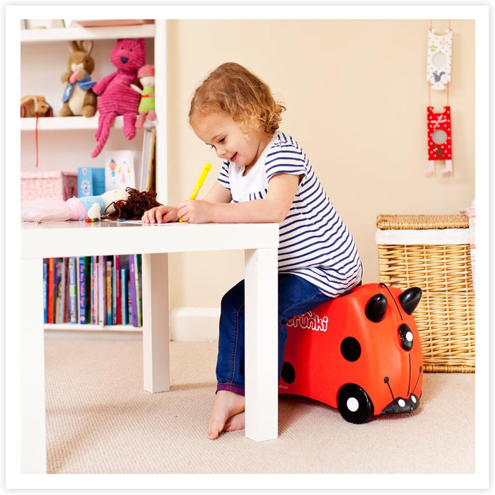 Trunki 0092-GB01 Ride-onSuitcase Children's Luggage 18 Litres Red