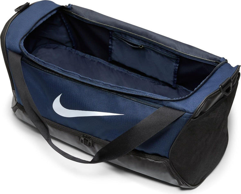 Nike BRSLA M DUFF - 9.5 (60L), MIDNIGHT NAVY/BLACK/(WHITE), DH7710, Bag - Dh7710, One Size