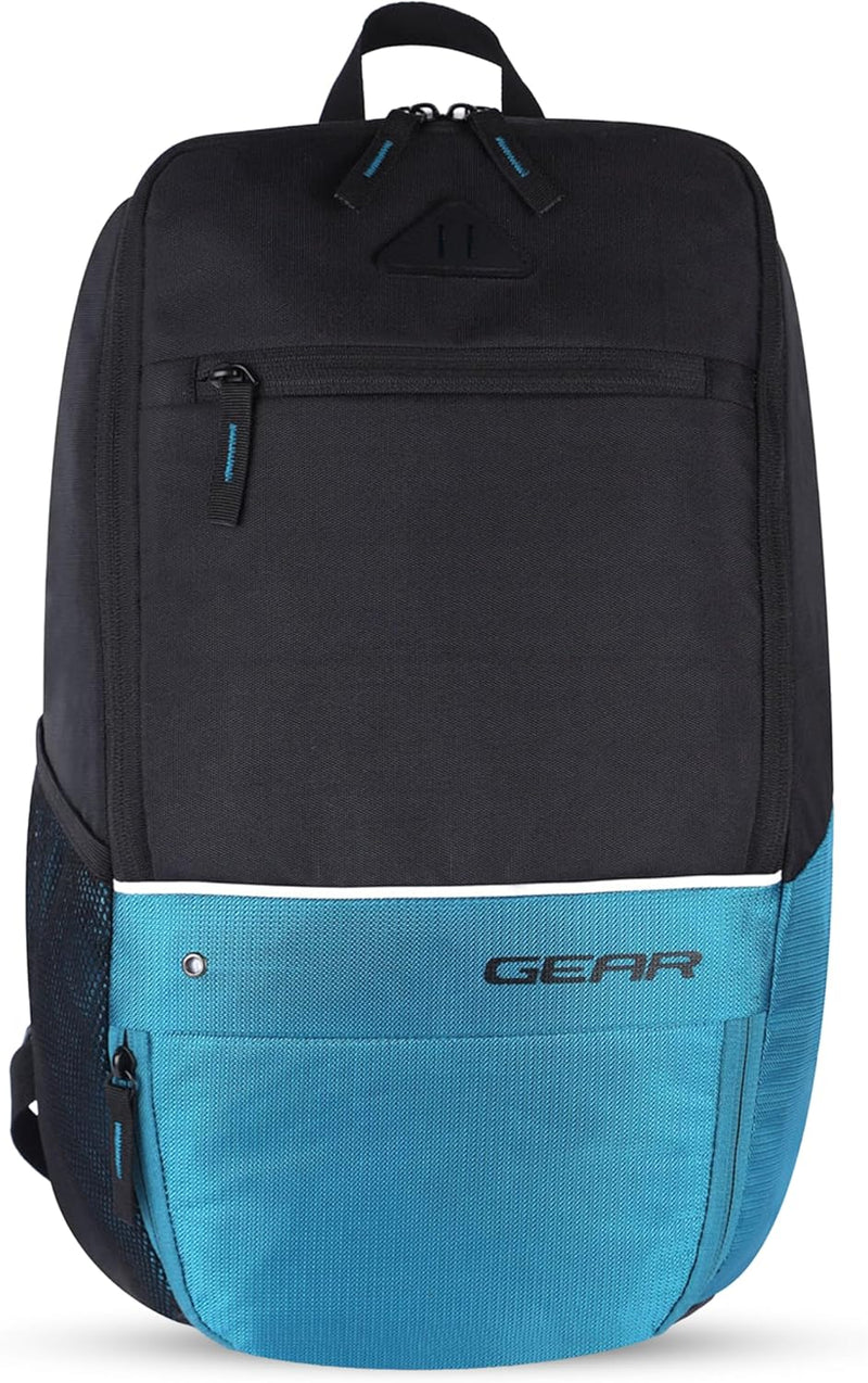 Unisex Backpack Backpack - Black/Teal Blue