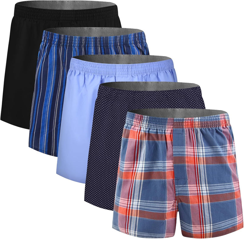 5Mayi Men's Boxers Boxers for Men Underwear Man Boxes Shorts Cotton Boxers