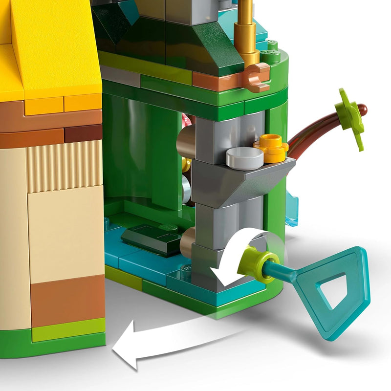 LEGO ǀ Disney Princess Moanas Island Fun Set, Buildable Toy with 2 Micro-Doll Figures and a House for Creative Play, Birthday Gift for 5 Plus Year Old Kids, Girls & Boys 43260