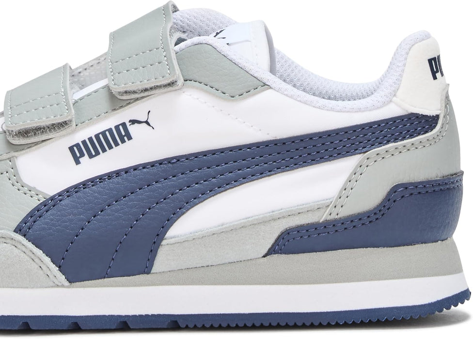 PUMA Unisex-Child St Runner Hook and Loop Sneaker