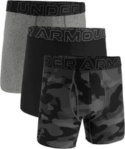 Under Armour mens Ua Performance Tech Boxerjock 6in 3-pack Boxer Briefs (pack of 3)