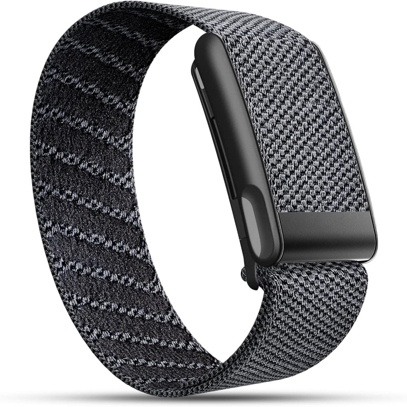 Dado Ultra-soft Nylon Sport Band Compatible with WHOOP 5.0, One, Peak, and Life Breathable, Durable & Secure Fit Strap NOT for Gen 4 - Grey/Black Connector Life/MG