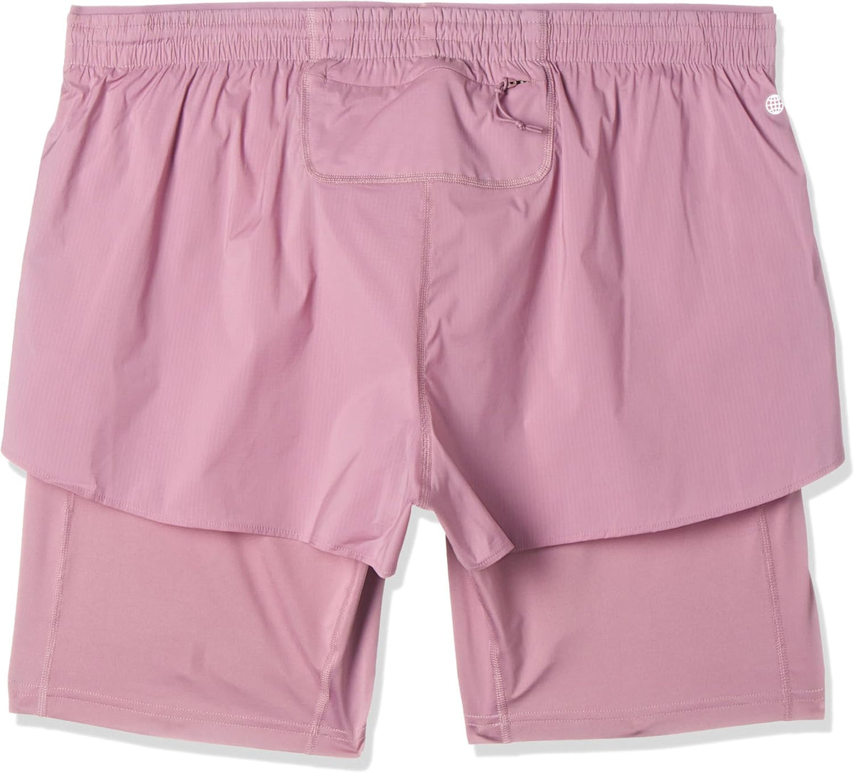 Run Fast 2 in 1 Shorts for Women, X-Large, Magic Mauve – image 2