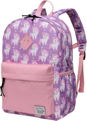 Kids School Backpack Rucksack for Boys Girls Children's Toddler Backpack Kindergarten Book Bag with Chest Buckle - Medium Unicorn