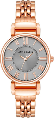 Women's Bracelet Watch - Grey/Rose Gold