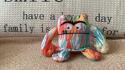 Colour Monster Doll Cute Emotion Monsters Animal, Inspired by Colourful Comic Books, Ideal Gift for Adults, Ideal for Birthdays, Holidays, and Room Décor