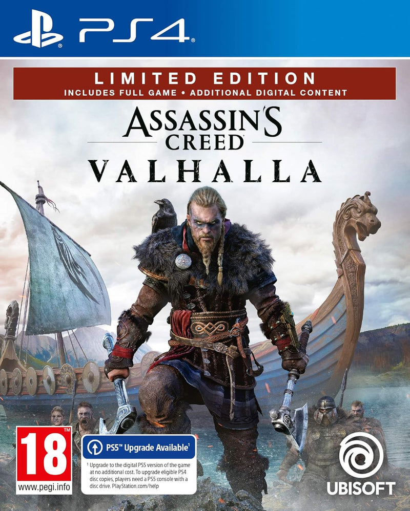 Assassin's Creed Valhalla (PS5) - PlayStation 4 Limited Edition