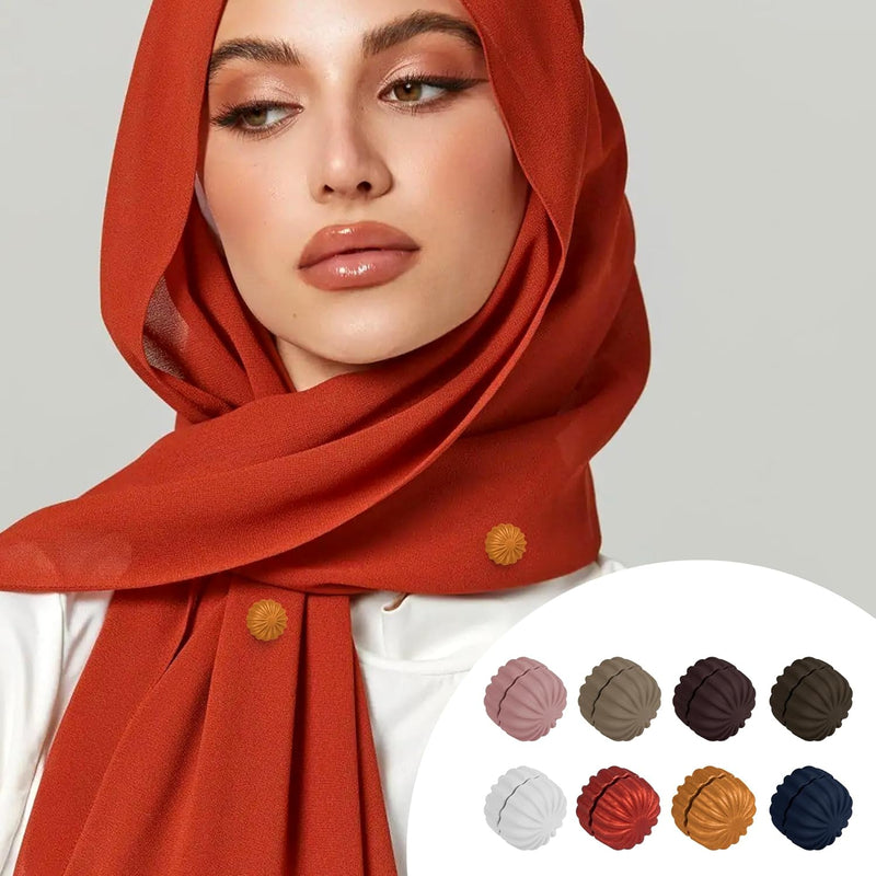 Kaket Magnets Hijab Pins 8PCS Hijab Magnets for Women Clothing Scarf Multi-Use
