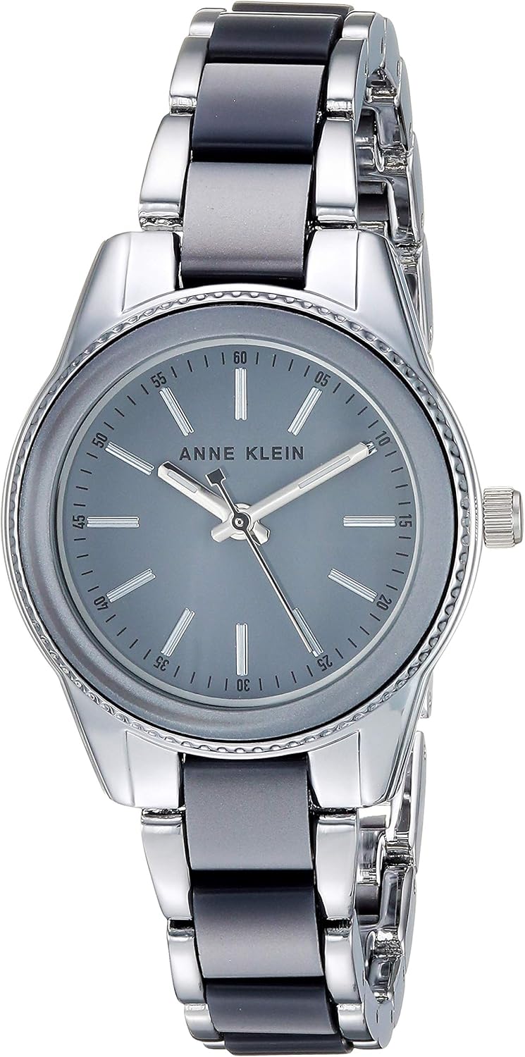 Women's Resin Bracelet Watch - Silver/Grey