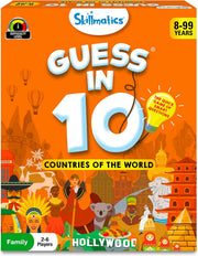 Skillmatics Guess in 10 Countries of the World, Perfect for Boys, Girls, Kids & Families Who Love Card Games, Educational Toys, Board Games, Trivia, Gifts for Ages 8, 9, 10 & Up - 5. Countries of the World