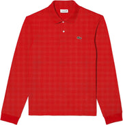 Mens Classic L1312 Longsleeves Polo Shirt (pack of 1) - Red (Rouge)