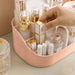 ALOXE Makeup Organizer | Makeup Box For Storage | Make Up, Cosmetic, Skincare Organiser For Women | Elegant Makeup Vanity With Transparent Drawer (Green)