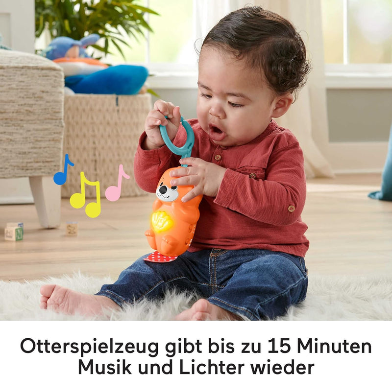 Fisher-Price 3-in-1 Music, Glow and Grow Gym Activity Play Mat
