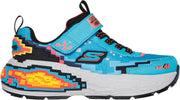 MEGA-CRAFT 4K boys Shoes - Teal/Black