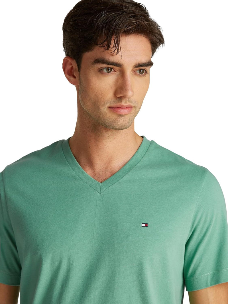 Tommy Hilfiger Mens Core Tommy Flag Logo Tee T-Shirt