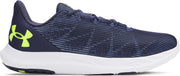 Ua Charged Speed Swift mens Sneaker - (405) Washed Navy/Black/High Vis Yellow