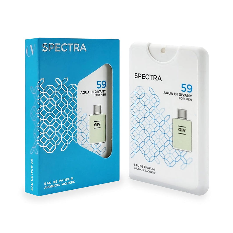 Spectra Pocket 059 Aqua Di Givany Eau De Parfum For Men ??18ml
