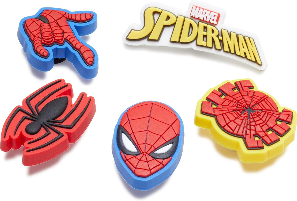 Crocs Unisex-Adult Jibbitz Shoe Charms - Marvel Super Hero Characters Shoe Charm Singles, Charms for Boys and Girls