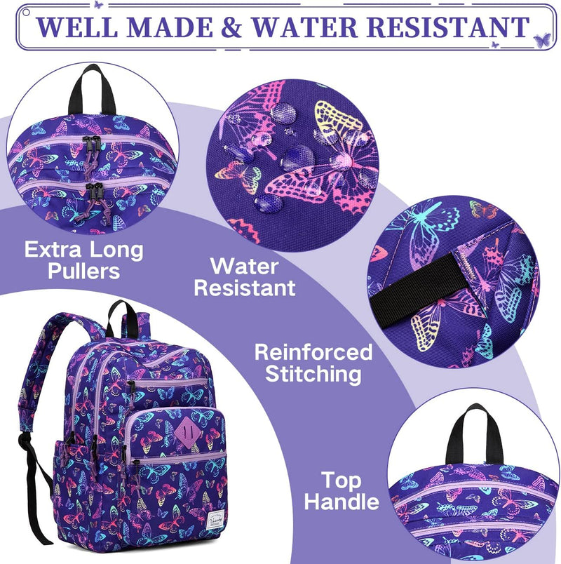 VASCHY School Backpack for Women, Unisex Large Bookbag Schoolbag Casual Daypack for High School/College/Teens/Travel/Work
