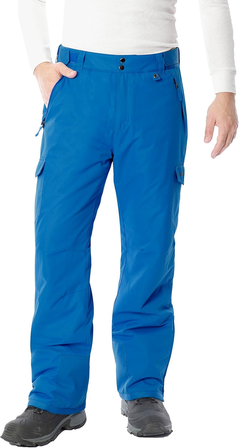 mens Snow Sports Cargo Pants skiing-pants - Nautical Blue