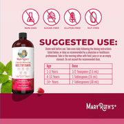 Gluten-free Morning Liquid Vitamin (Raspberry,32oz)