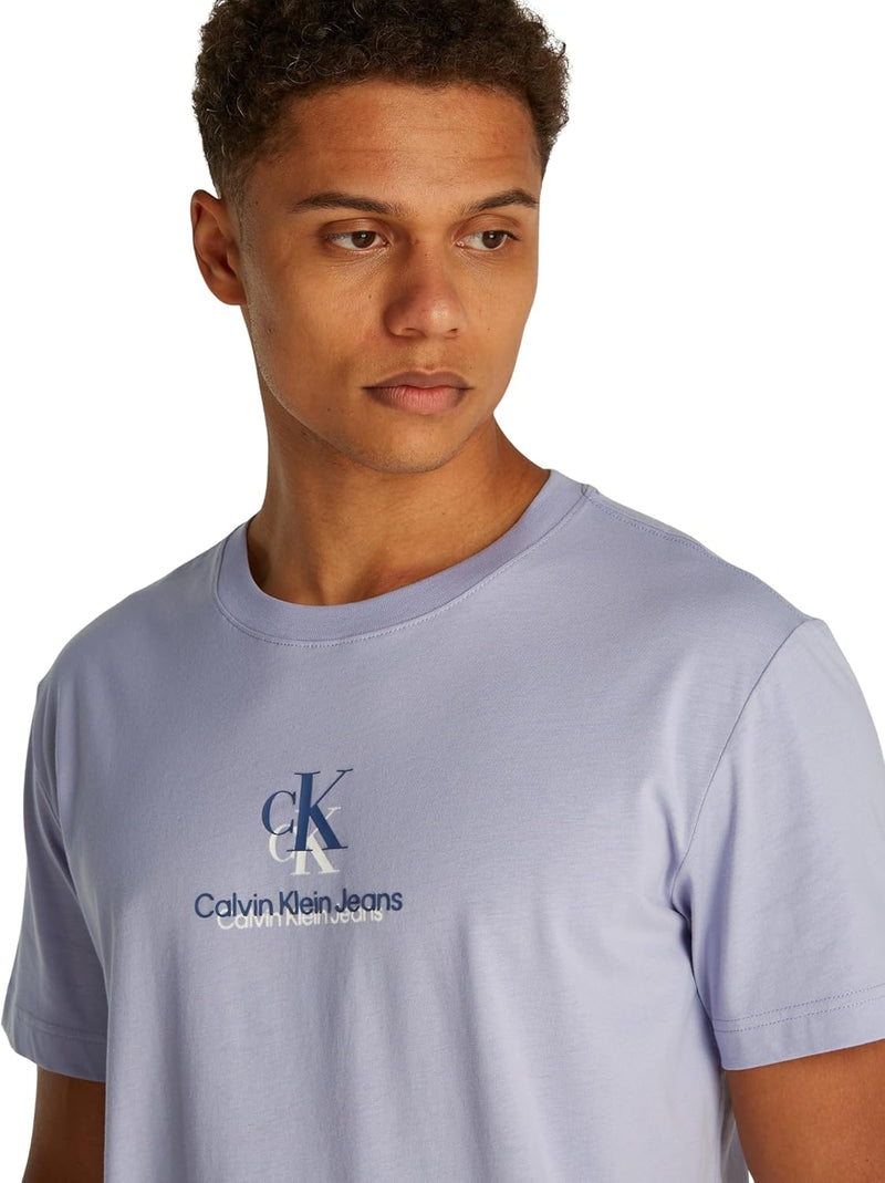 Calvin Klein Mens SHADOW LOGO TEE T-Shirts