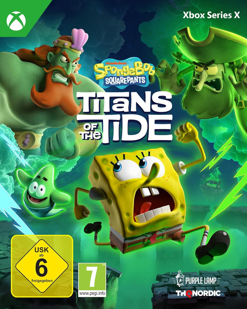 SpongeBob SquarePants: Titans of the Tide PS5_UAE - Xbox Series X