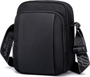 Arctic Hunter Premium Unisex Sling Bag Water Resistant Polyester Cross Body Bag with Anti-Theft Design for Travel Business Daily Casual, K00542 - Black