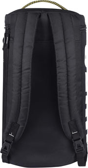 Statement Maxis 33L Large Hybrid Duffle Backpack/Travel Duffle Bag/Sports Duffle/Gym Bag for Men/Women (Black-Yellow)