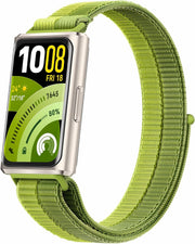 Band 11 AMOLED Display, Sleep & Stress monitoring Smart Watch, Upto 14 Days Battery Life, 50m Water Resistance, Fitness & health Tracker, Android&iOS compatible, Metallic Black - Pro Green