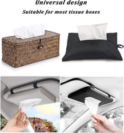 Car Tissue Refill, Disposable Facial Tissues, Disposable Face Towel, Pocket Tissue Travel Size Pack for Car or Purse, 12 Packets, 360 Sheets, Soft and Comfortable