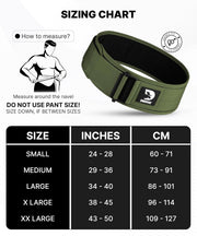 DMoose Fitness Weight Lifting Belt - Auto Locking 4" Nylon Gym Belt with Adjustable Buckle - Provides Lumbar Support & Stability for Olympic Training, WOD & Cross Training for Men & Women