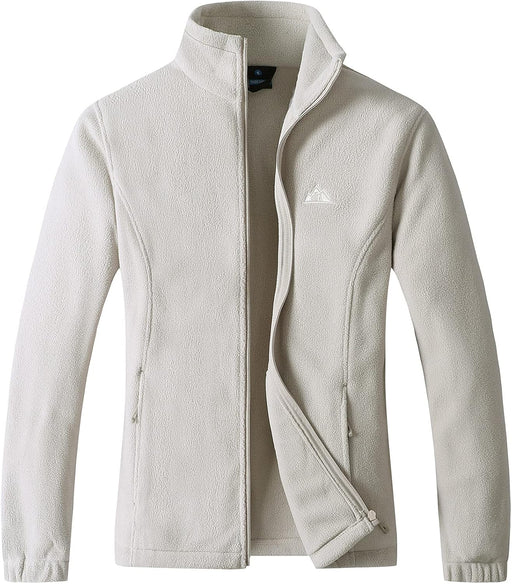 womens Full Zip Full Zip - Beige