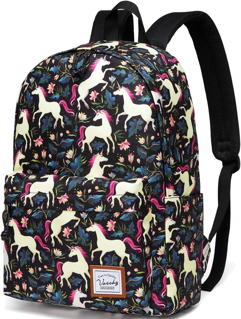 VASCHY Backpack for Women Men, Ultra Lightweight School Bag for Kids Teen Boys Girls, Casual Daypack Work, Travel