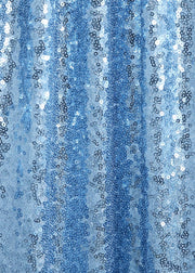 B-COOL Black Sequin Backdrop Curtain Glitter - Halloween Black Backdrop 2 Panels 4ftx8ft Curtain Drapes Shiny Background for Parties Shimmer Wall Backdrop Cloth