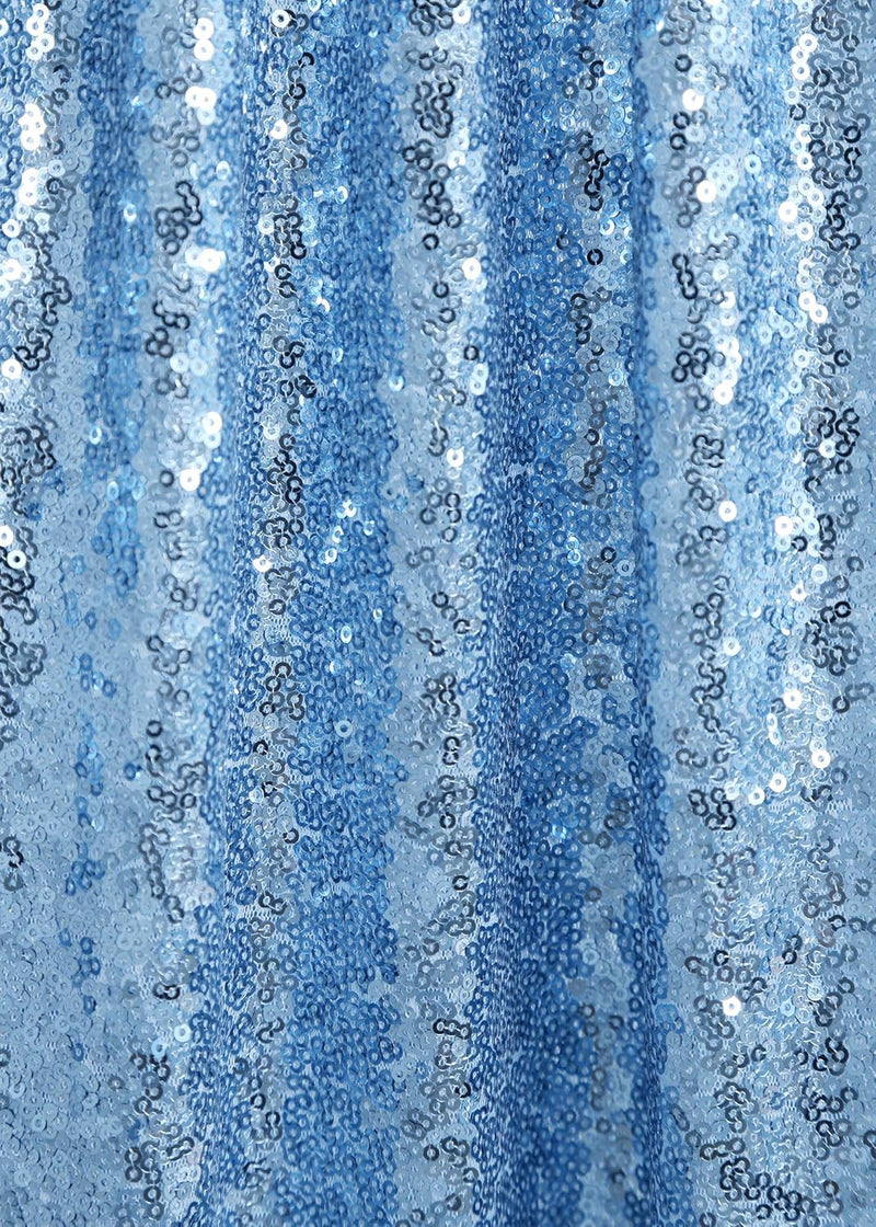 B-COOL Black Sequin Backdrop Curtain Glitter - Halloween Black Backdrop 2 Panels 4ftx8ft Curtain Drapes Shiny Background for Parties Shimmer Wall Backdrop Cloth