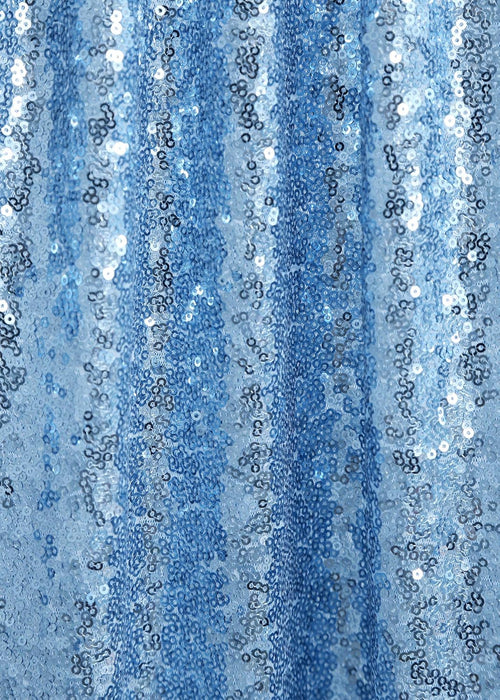 B-COOL Black Sequin Backdrop Curtain Glitter - Halloween Black Backdrop 2 Panels 4ftx8ft Curtain Drapes Shiny Background for Parties Shimmer Wall Backdrop Cloth