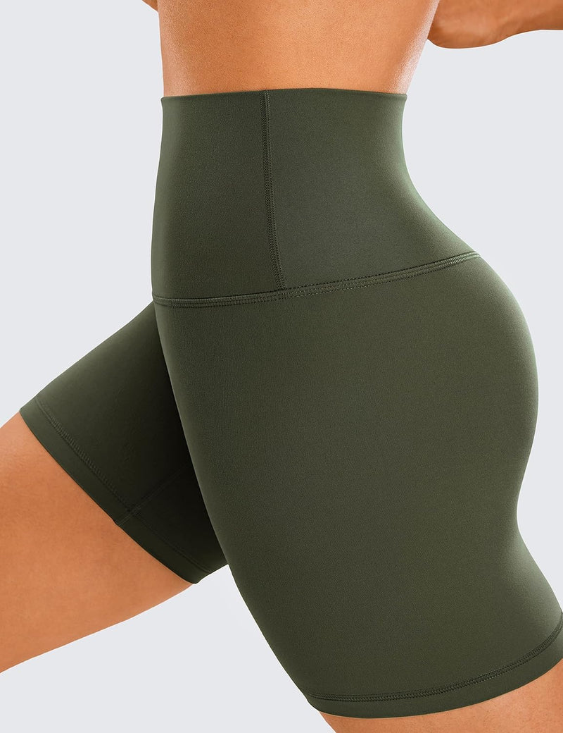 Crz Yoga Women Yoga Leggings Butterluxe Biker Shorts 6", R583a6