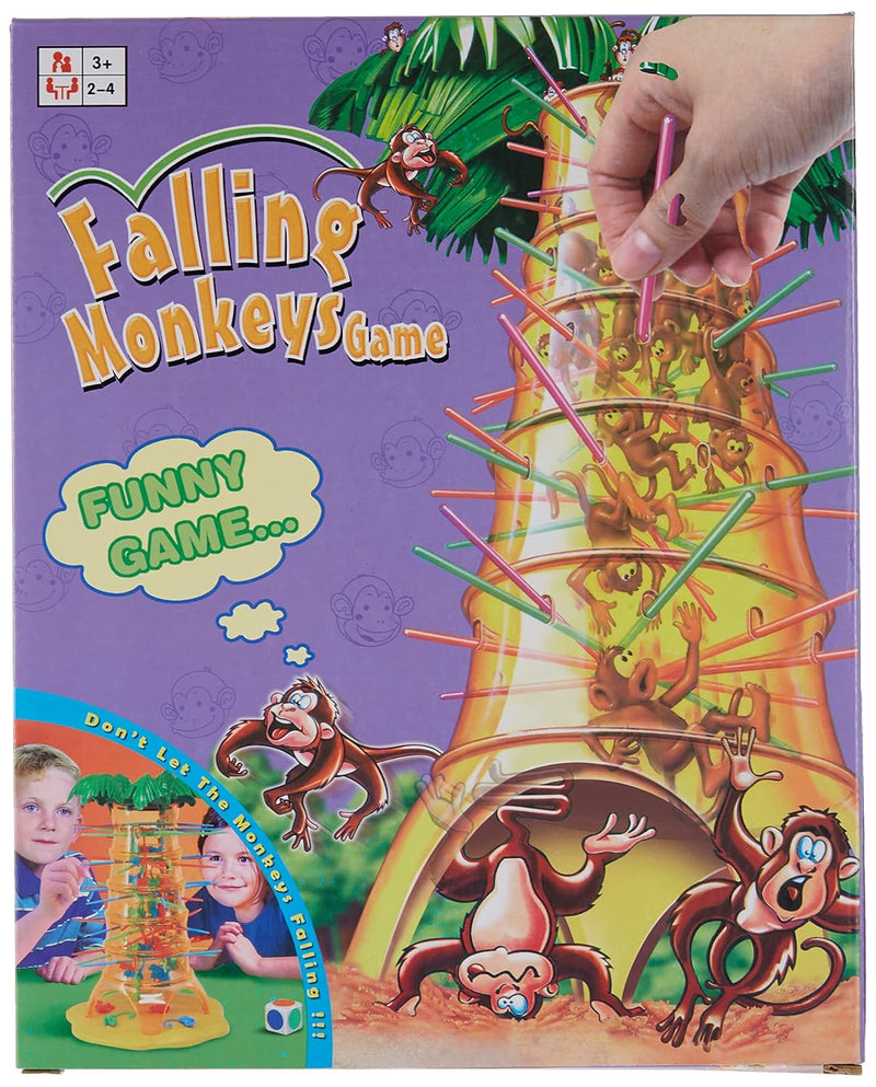 Falling Tumbling Monkey Climbing Kids Board Game Family Toy, Sder53