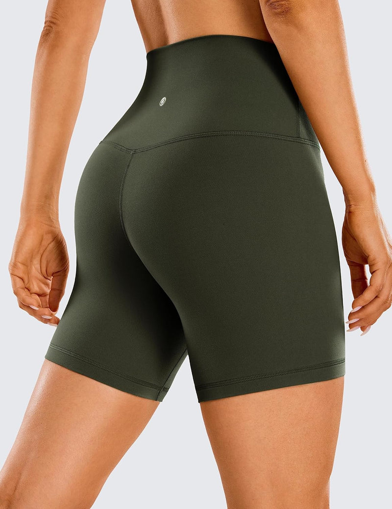 Crz Yoga Women Yoga Leggings Butterluxe Biker Shorts 6", R583a6