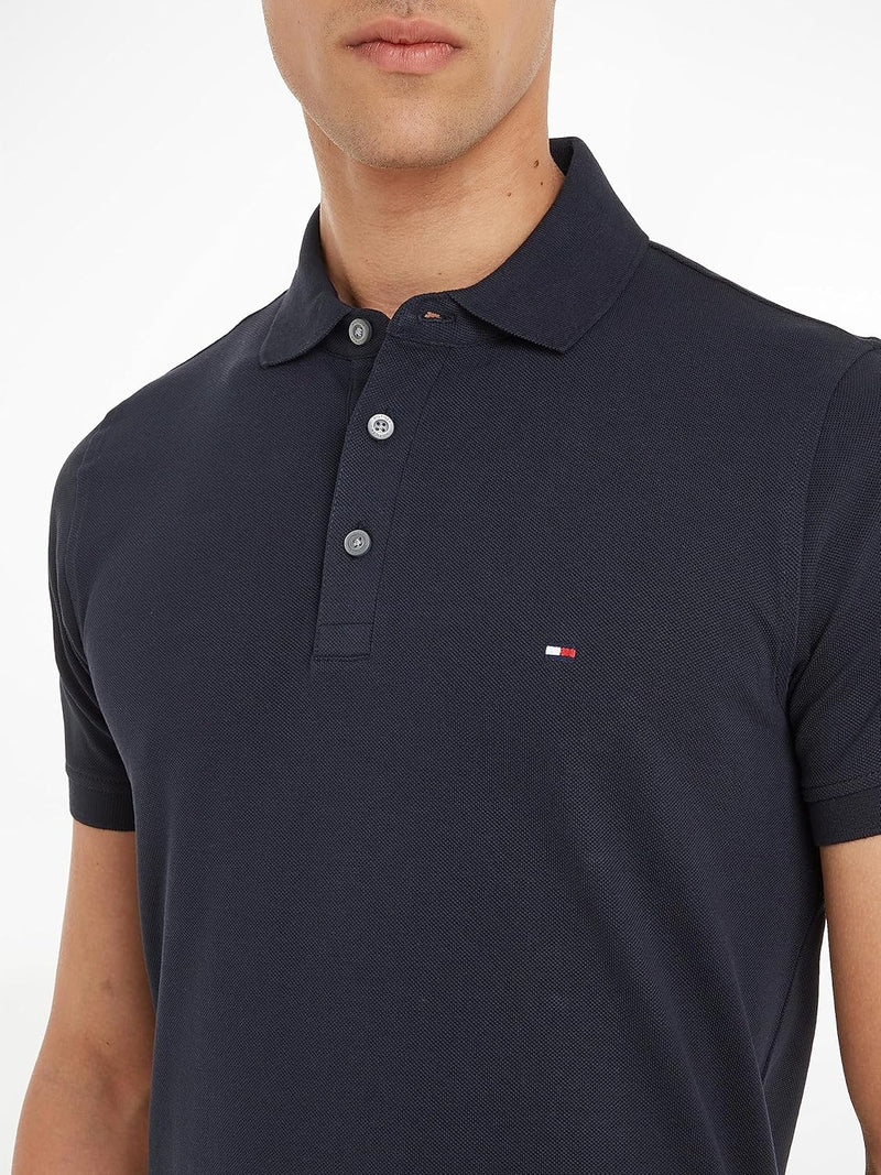 Tommy Hilfiger Mens 1985 Slim Polo Shirt (pack of 1)