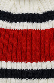 girls Beanie and Glove Set Cold Weather Hat - White Ribbed Set