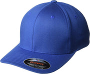 mens Flexfit Men's Athletic Baseball Fitted Cap - Royal