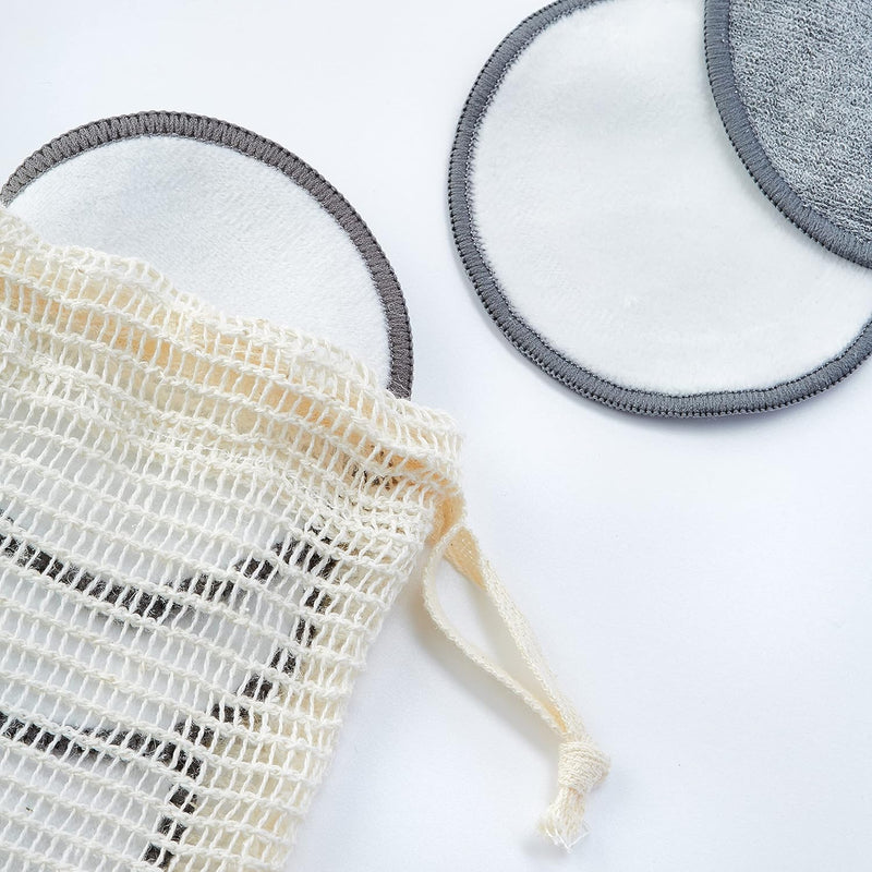 Beter Natural Fiber 6 Reusable Makeup Remover Pads - Sustainable Facial Cleansing