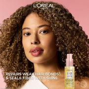 Bond Repair Oil-in-Serum for Damaged, Color Treated Hair, Heat Protectant, Strengthens Weak Bonds, Intense Shine and Frizz Control, EverPure, 1.6 Fl Oz