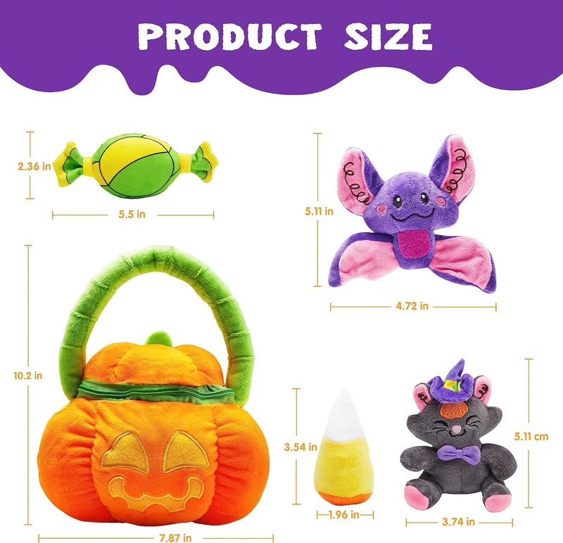 Baby's My First Pumpkin Halloween Playset for Halloween theme decoration, school classroom supply, party favor supplies, Goodie Bags stuffers fillers, toy and prizes, teacher treats, gifts and more